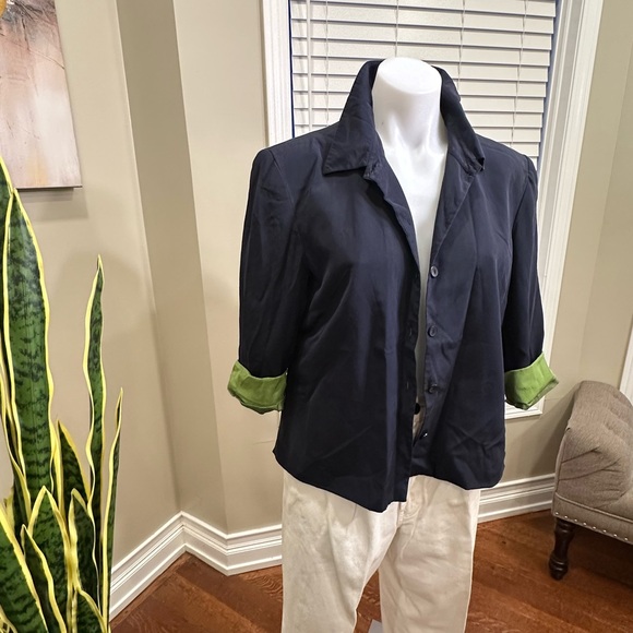 Norton McNaughton Tops - Vintage 100% Silk Blouse Size 10